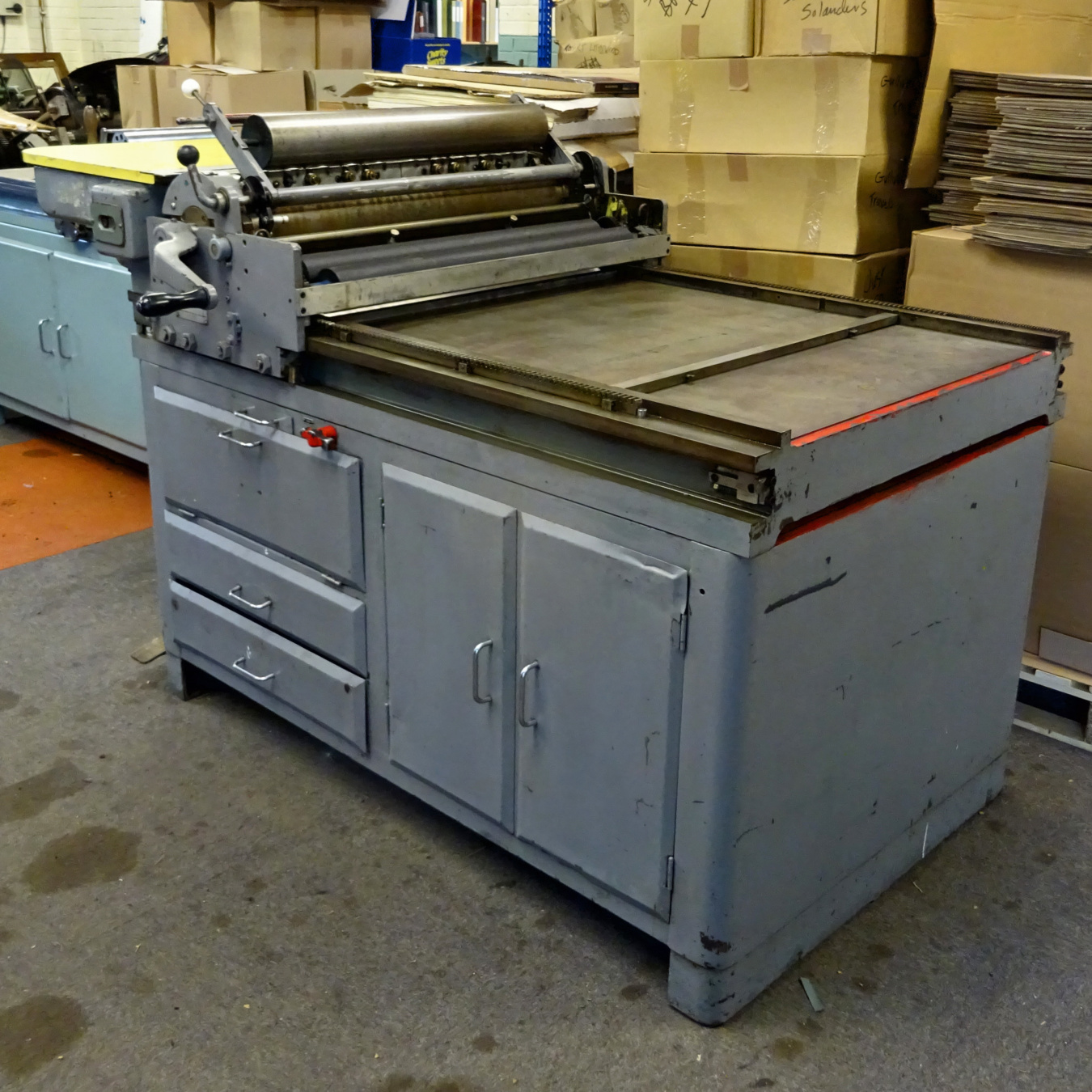 The British 4c/30 Western proofing press for sale