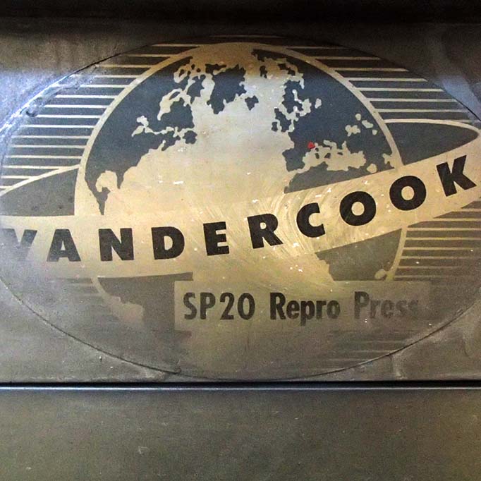 vandercook-sp20-for-sale
